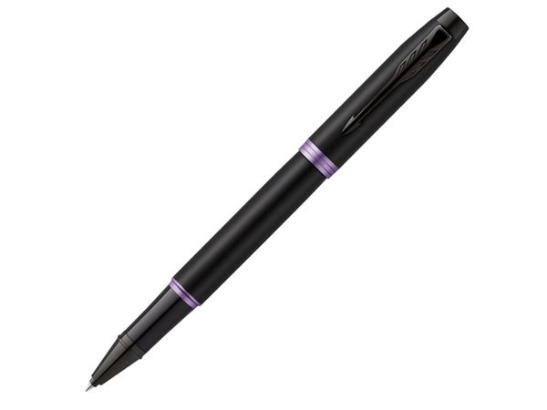 Ручка-роллер Parker «IM Vibrant Rings Flame Amethyst Purple» - Ручка-роллер Parker «IM Vibrant Rings Flame Amethyst Purple»