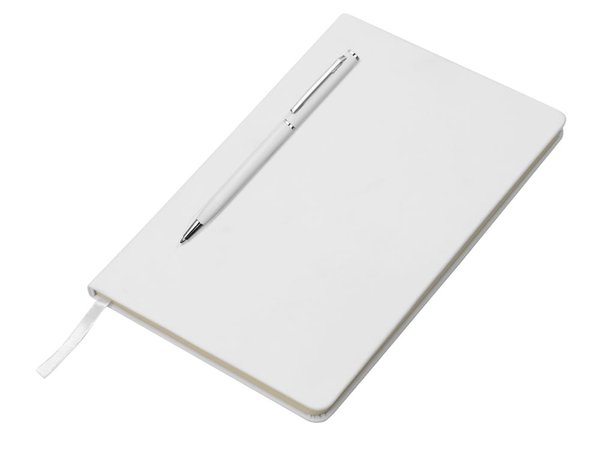 Блокнот А5 «Magnet» soft-touch с магнитным держателем для ручки - Блокнот А5 «Magnet» soft-touch с магнитным держателем для ручки