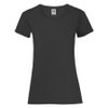 Футболка "Lady-Fit Valueweight T", черный_S, 100% х/б, 165 г/м2