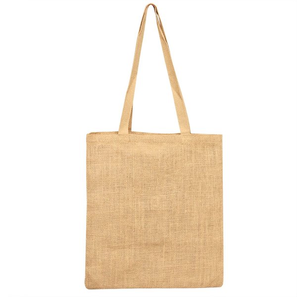 Сумка хозяйственная Bagsy Jute 270 г/м2, бежевая - Сумка хозяйственная Bagsy Jute 270 г/м2, бежевая