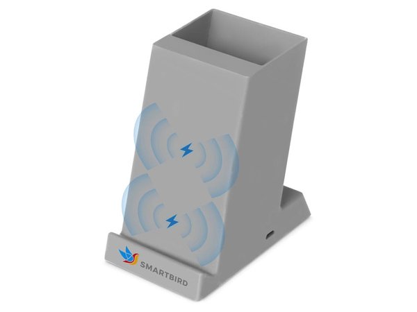 Настольное беспроводное зарядное устройство «Glow Box» - Настольное беспроводное зарядное устройство «Glow Box»