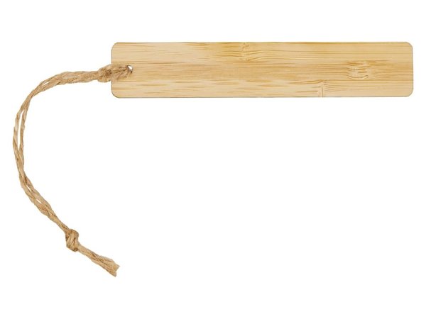Закладка с линейкой из бамбука «Bookmark» - Закладка с линейкой из бамбука «Bookmark»