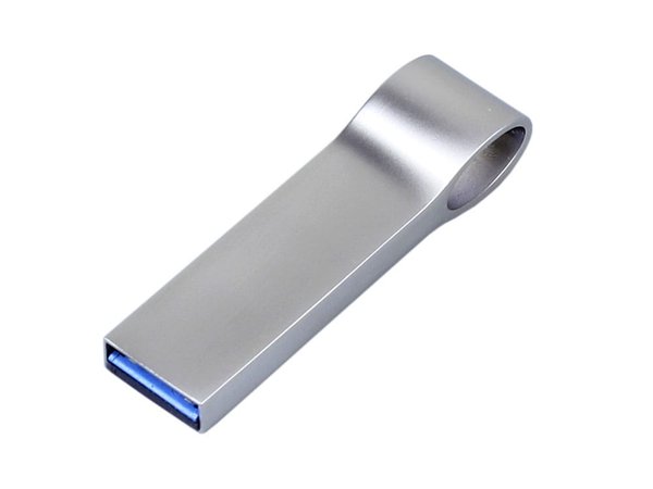USB 2.0-флешка на 512 Мбайт с мини чипом и боковым отверстием для цепочки - USB 2.0-флешка на 512 Мбайт с мини чипом и боковым отверстием для цепочки
