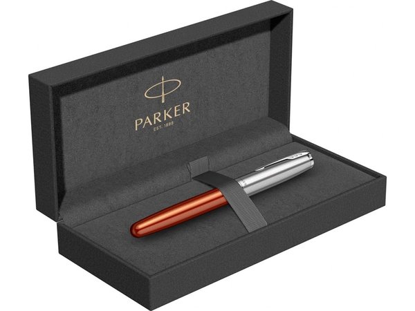 Ручка-роллер Parker «Sonnet Essentials Orange SB Steel CT» - Ручка-роллер Parker «Sonnet Essentials Orange SB Steel CT»