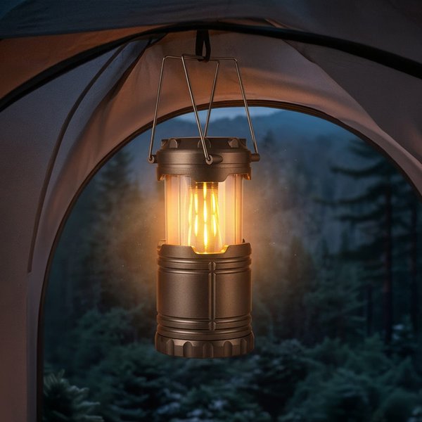 Туристический фонарь с эффектом пламени «Beacon» - Туристический фонарь с эффектом пламени «Beacon»