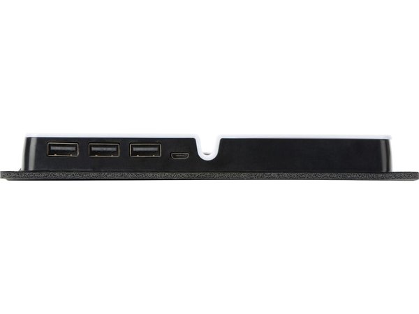 Коврик для мыши со встроенным USB-хабом «Plug» - Коврик для мыши со встроенным USB-хабом «Plug»