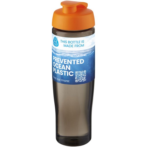 Спортивная бутылка H2O Active® Eco Tempo 700 мл с откидной крышкой - Спортивная бутылка H2O Active® Eco Tempo 700 мл с откидной крышкой