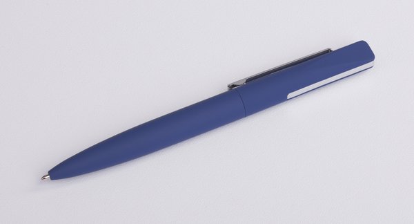 Ручка шариковая "Mercury", покрытие soft touch - Ручка шариковая "Mercury", покрытие soft touch темно-синий