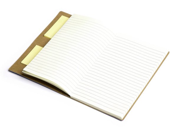 Блокнот А5 «Write and stick» с ручкой и набором стикеров - Блокнот А5 «Write and stick» с ручкой и набором стикеров