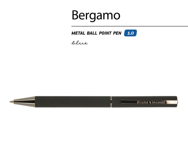 Ручка металлическая шариковая «Bergamo» - Ручка металлическая шариковая «Bergamo»