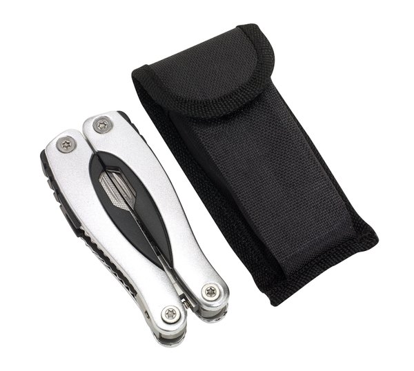 Многофункциональный инструмент BIG PLIERS, серебристый - Многофункциональный инструмент BIG PLIERS, серебристый