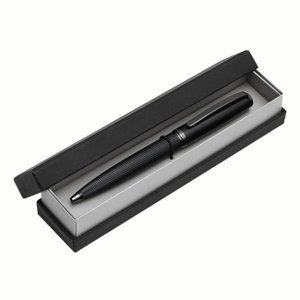 металлическая шариковая ручка black pearl, черная