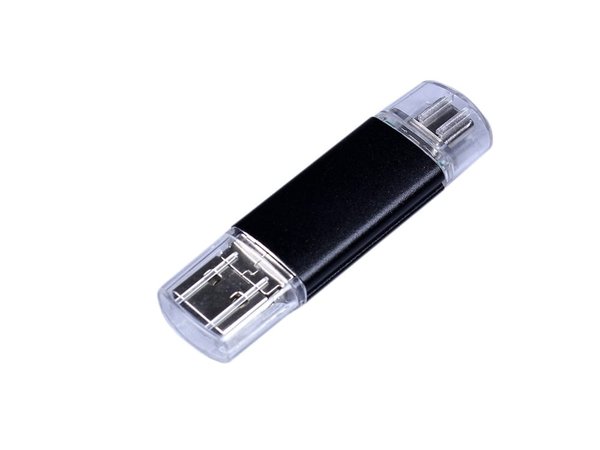 USB 2.0/micro USB/Type-C- флешка на 32 Гб - USB 2.0/micro USB/Type-C- флешка на 32 Гб