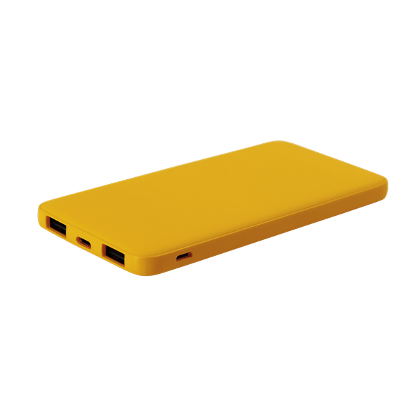 Внешний аккумулятор Bplanner Power 1 ST, софт-тач, 5000 mAh - Внешний аккумулятор Bplanner Power 1 ST, софт-тач, 5000 mAh (Желтый)