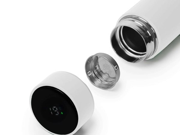 Термос FAMILY MARK LED, индикатор, soft touch - Термос FAMILY MARK LED, индикатор, soft touch