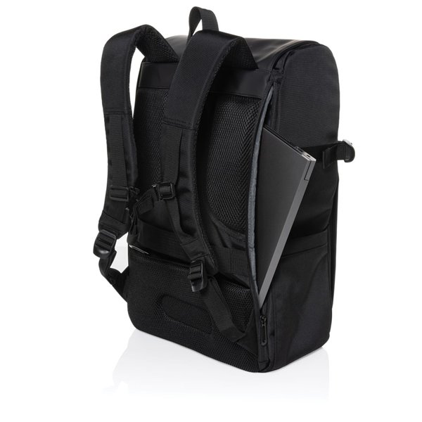 Дорожный рюкзак Pascal из rPET AWARE™, 15,6’’ - Дорожный рюкзак Pascal из rPET AWARE™, 15,6’’