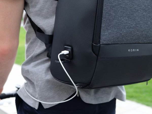 Водостойкий антикражный рюкзак FlexPackPro для ноутбука 15.6« - Водостойкий антикражный рюкзак FlexPackPro для ноутбука 15.6«