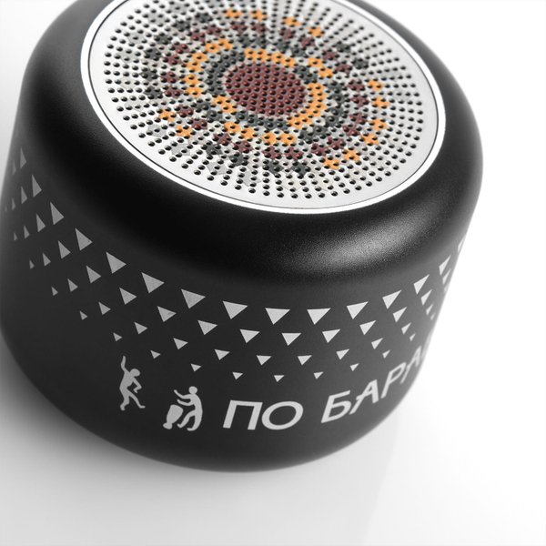 Беспроводная колонка Пэшн (Passion) 80dB 600 mAh (Bluetooth 5.0), черная