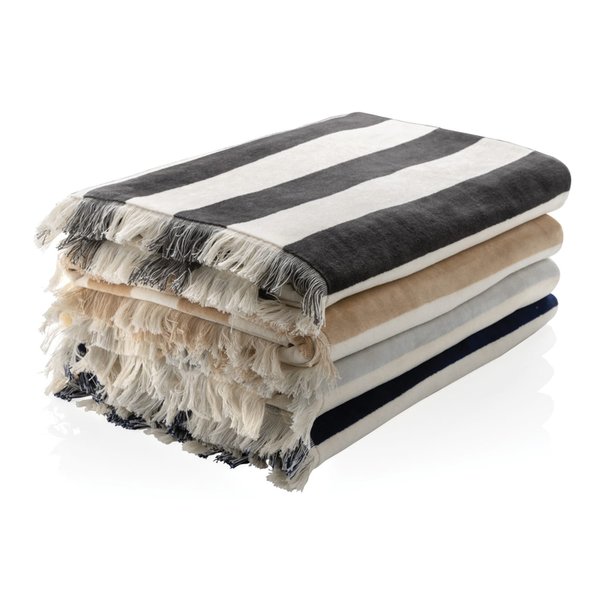 Пляжное полотенце Ukiyo Yukari XL из переработанного хлопка AWARE™, 100x180 см - Пляжное полотенце Ukiyo Yukari XL из переработанного хлопка AWARE™, 100x180 см
