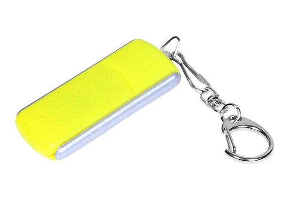 USB 3.0- флешка промо на 64 Гб с прямоугольной формы с выдвижным механизмом - USB 3.0- флешка промо на 64 Гб с прямоугольной формы с выдвижным механизмом