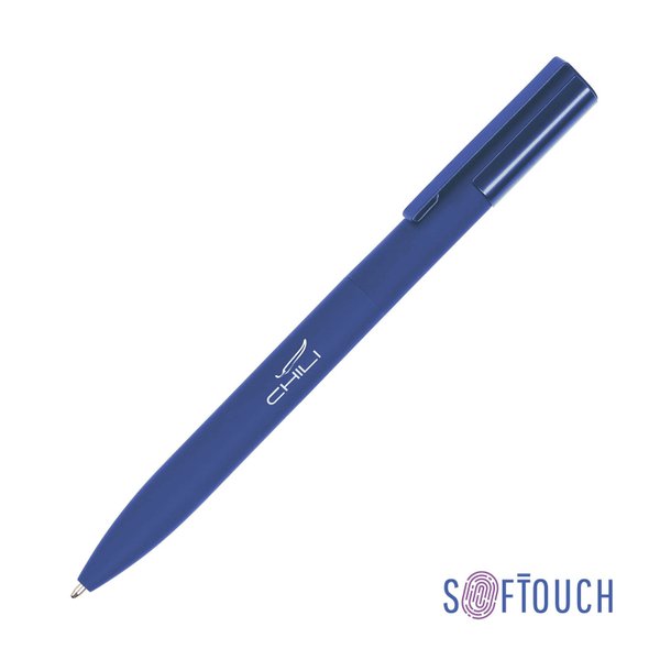 Ручка шариковая "Orion", покрытие soft touch - Ручка шариковая "Orion", покрытие soft touch темно-синий