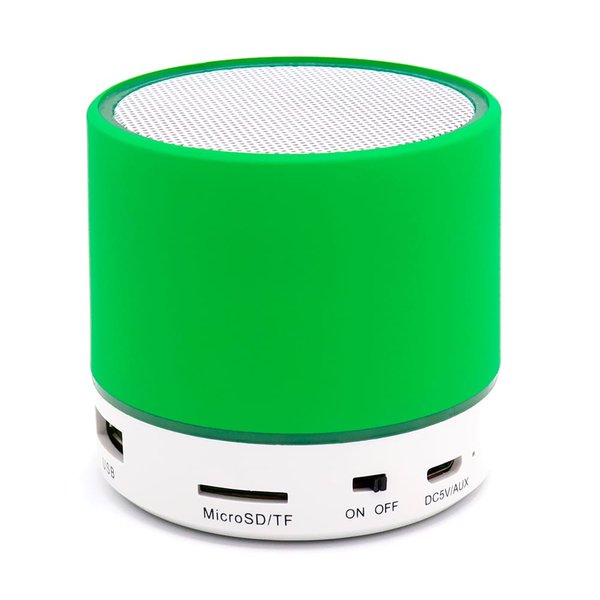 Беспроводная Bluetooth колонка Attilan (BLTS01) - Беспроводная Bluetooth колонка Attilan (BLTS01), зелёная