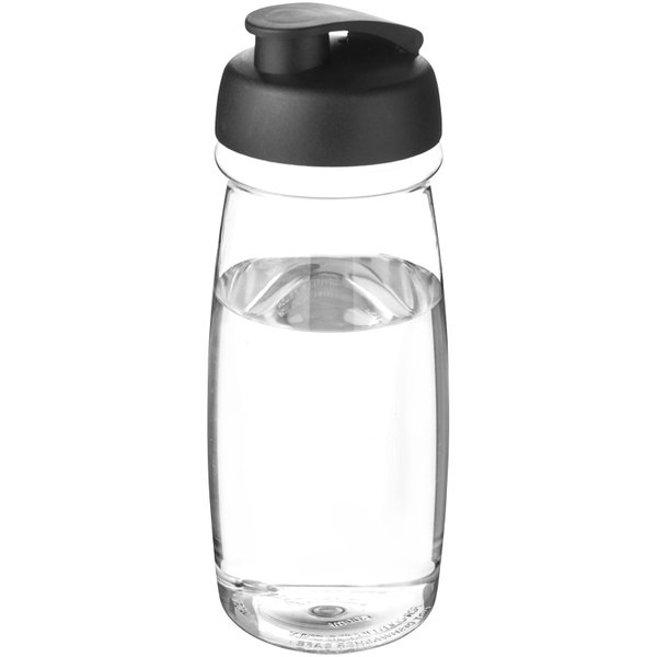 Спортивная бутылка H2O Active® Pulse 600 мл с откидной крышкой - Спортивная бутылка H2O Active® Pulse 600 мл с откидной крышкой
