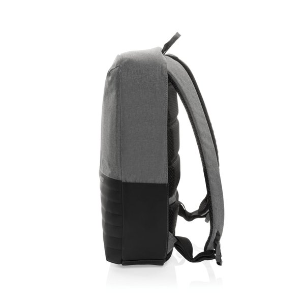 Антикражный рюкзак для ноутбука Swiss Peak с RFID-защитой из rPET AWARE™, 15,6’’ - Антикражный рюкзак для ноутбука Swiss Peak с RFID-защитой из rPET AWARE™, 15,6’’