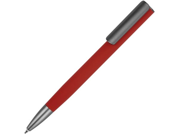 Ручка металлическая шариковая «Insomnia» soft-touch с зеркальным слоем - Ручка металлическая шариковая «Insomnia» soft-touch с зеркальным слоем