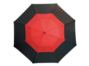 зонт из стекловолокна monsun, черный, красный