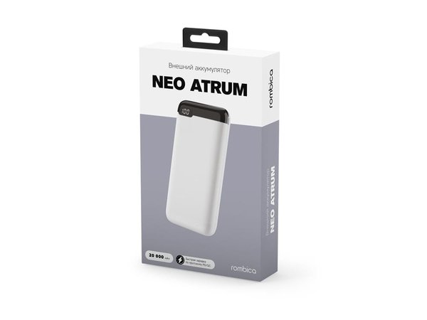 Внешний аккумулятор «NEO Atrum», 20000 mAh - Внешний аккумулятор «NEO Atrum», 20000 mAh