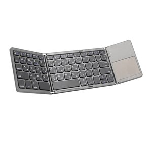 портативная мини клавиатура flexibord с тачпадом, черный