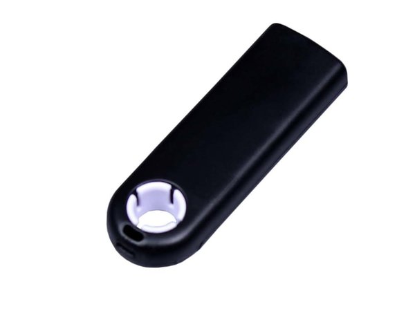 USB 2.0- флешка промо на 16 Гб прямоугольной формы, выдвижной механизм - USB 2.0- флешка промо на 16 Гб прямоугольной формы, выдвижной механизм