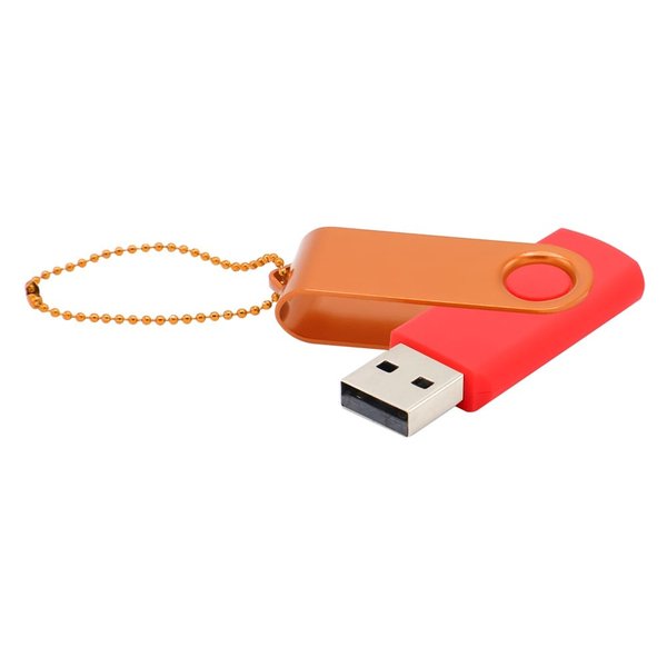 Флешка Designer To Go 2.0 USB 16Gb - Флешка Designer To Go 2.0 USB 16Gb, красный/оранжевый