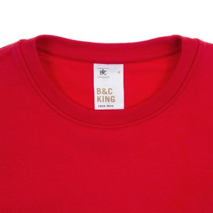 свитшот унисекс king, темно-серый