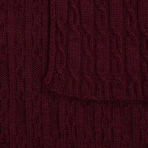 Плед Knitline, темно-красный (бордовый)