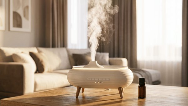 Увлажнитель воздуха "Smart Air" с bluetooth-колонкой, мелодиями и релаксирующими шумами, с подсветкой и ароматизатором - Увлажнитель воздуха "Smart Air" с bluetooth-колонкой, мелодиями и релаксирующими шумами, с подсветкой и ароматизатором белый