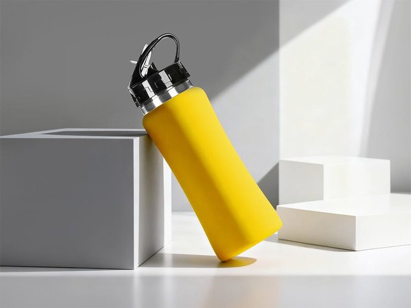 Бутылка для воды «Bottle C1», сталь, soft touch, 600 мл - Бутылка для воды «Bottle C1», сталь, soft touch, 600 мл