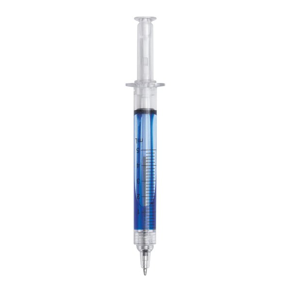 Прозрачная шариковая ручка INJECTION, синяя - Прозрачная шариковая ручка INJECTION, синяя