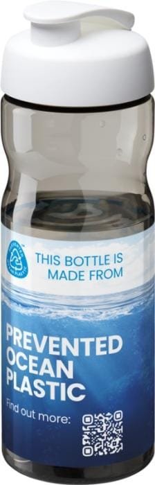 Спортивная бутылка H2O Active® Eco Base 650 мл с откидной крышкой - Спортивная бутылка H2O Active® Eco Base 650 мл с откидной крышкой