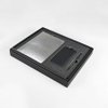 Набор подарочный SILVER: бизнес-блокнот, ручка и power bank в коробке с ложементом