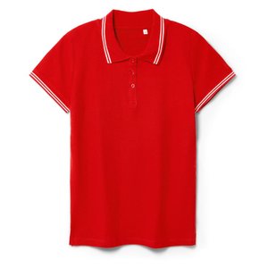 рубашка поло женская virma stripes lady, красная