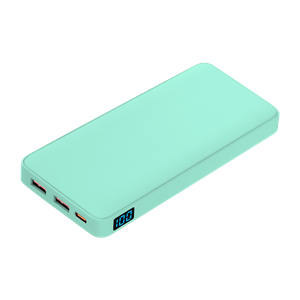 внешний аккумулятор с подсветкой анкор плюс pd (ancor pd plus) 10000 mah, бирюзовый