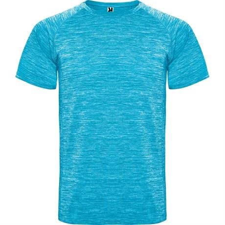 Спортивная футболка AUSTIN мужская, ПЁСТРЫЙ - Спортивная футболка AUSTIN мужская, ПЁСТРЫЙ БИРЮЗОВЫЙ M