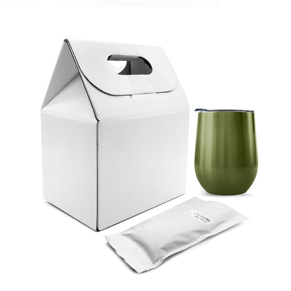 Набор Coffee Box с кофером металлик CO12m - Набор Coffee Box с кофером металлик CO12m (хаки)