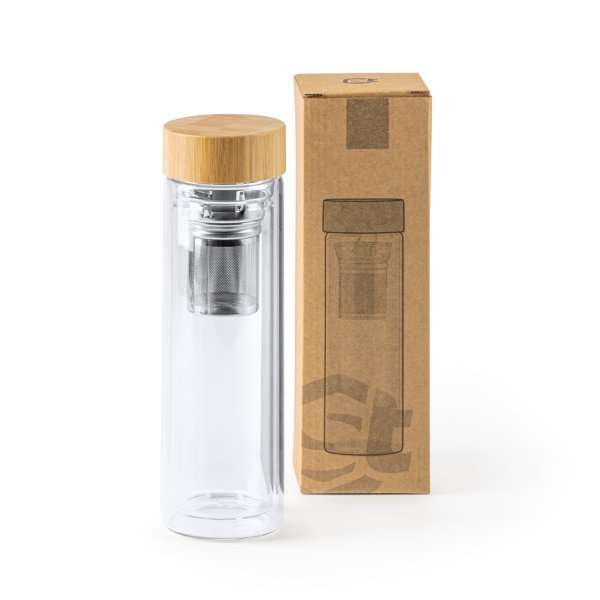 Бутылка SAOKO TRANSPARENT - Бутылка SAOKO TRANSPARENT