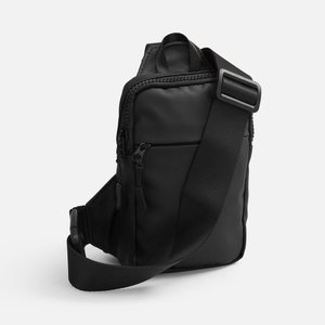 спортивная кросс-боди сумка urbanhike, черная
