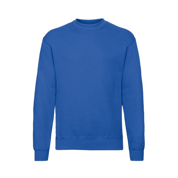 Свитшот с начесом CLASSIC SET-IN SWEAT 280 - Толстовка "SET-IN-SWEAT", ярко-синий_XL, 80% х/б, 20% п/э, 280 г/м2