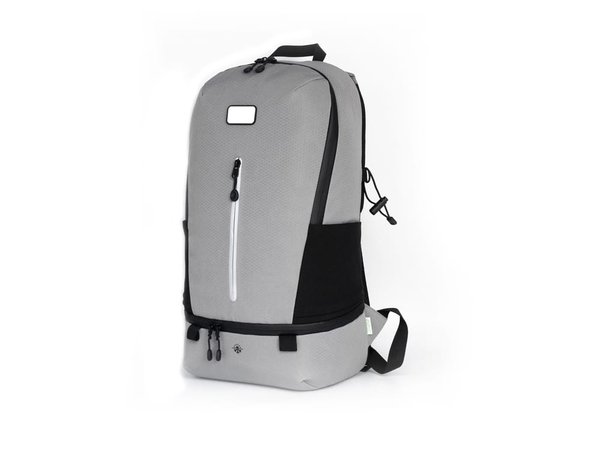 Рюкзак Nomad для ноутбука 15.6'' из водостойкого переработанного пластика с изотермическим отделением - Рюкзак Nomad для ноутбука 15.6'' из водостойкого переработанного пластика с изотермическим отделением