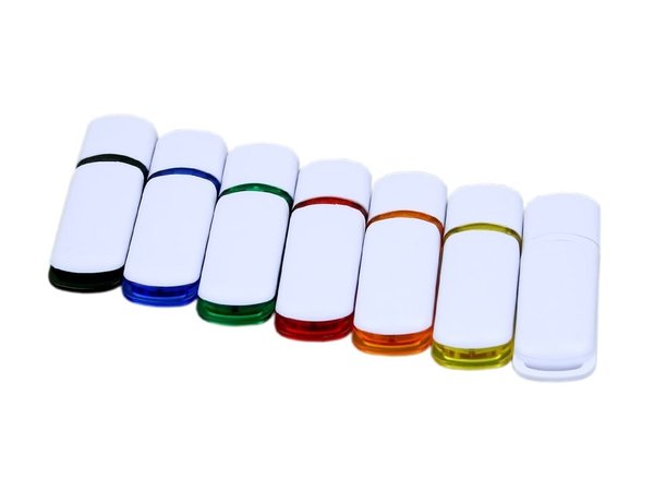 USB 3.0- флешка на 64 Гб с цветными вставками - USB 3.0- флешка на 64 Гб с цветными вставками